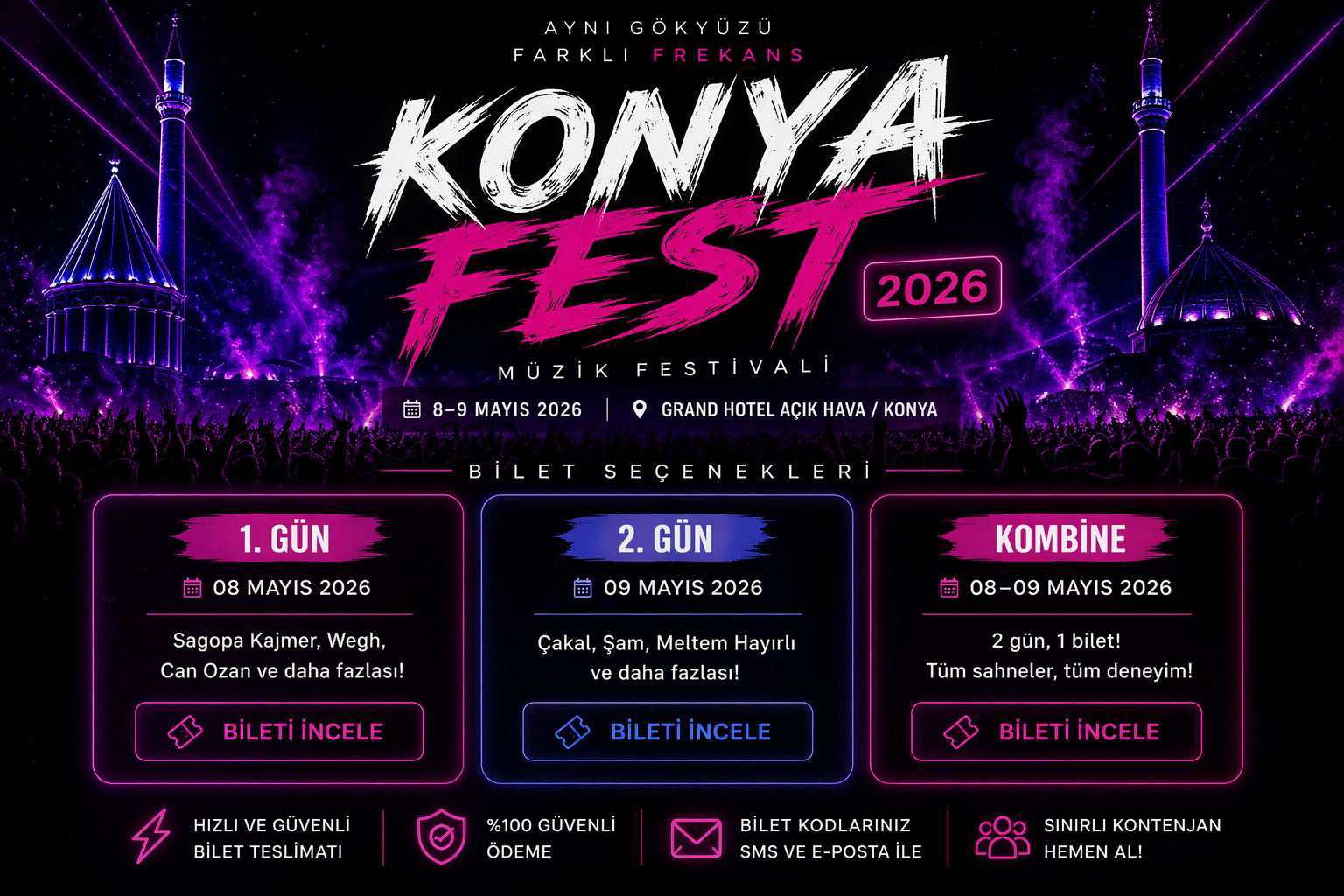Konya Fest 2026 Biletleri